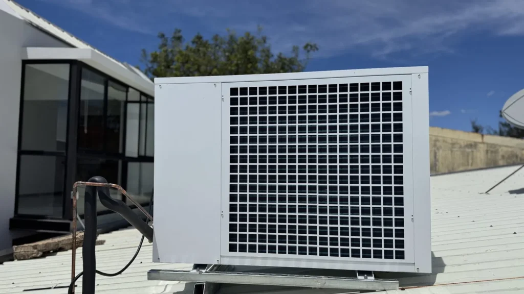 Rooftop air conditioning unit that needs regular commercial HVAC maintenance in NJ