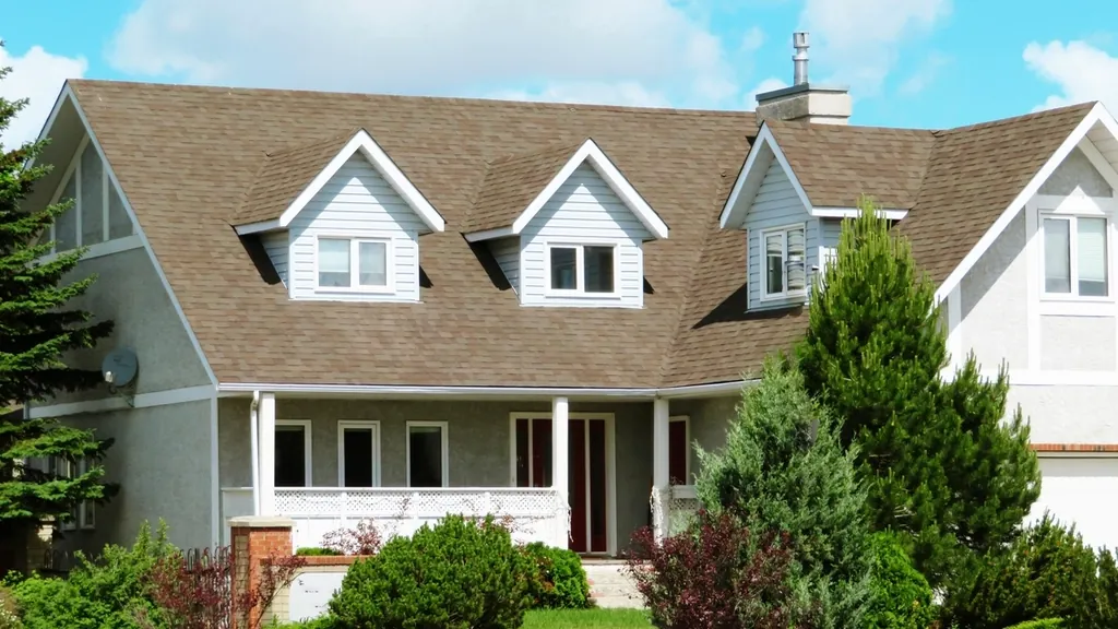 Suburban home with a front garden, protected by title insurance in NJ